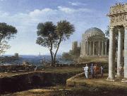 Claude Lorrain Landscape with Aeneas at Delos USA oil painting artist